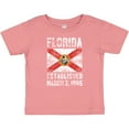 thumbnail image 3 of Inktastic Established March 3, 1845 Florida Flag Boys or Girls Baby T-Shirt, 3 of 5