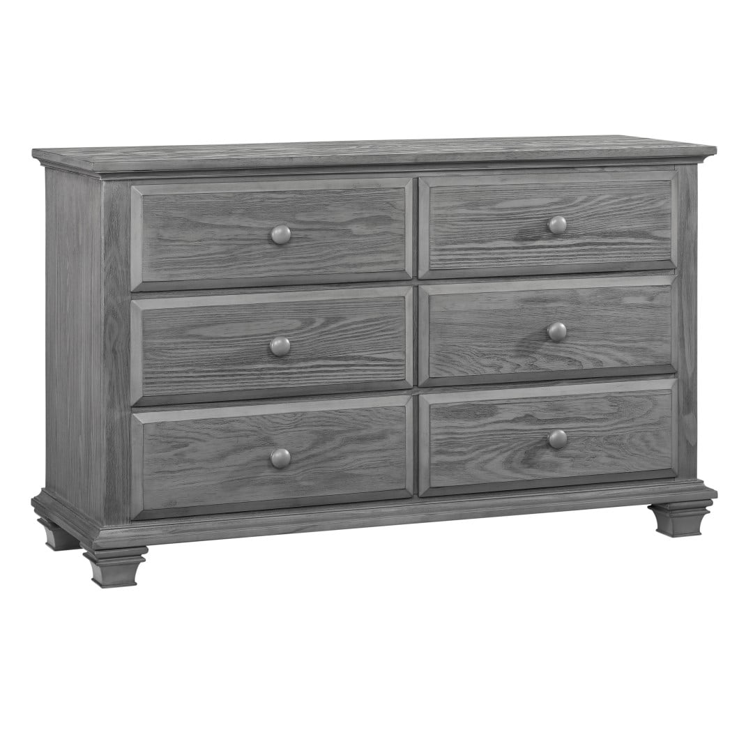 Oxford Baby Kenilworth 6 Drawer Dresser, Graphite Gray