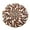 Brown-9, variant on Hand Coved Owl Design Wooden Printing Stamp Textile Fabric Print Apparel Art