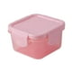 thumbnail image 2 of Mini recipiente para alimentos frescos con tapa | Caja cuadrada antigoteo para refrigerios | Sin BPA, apta para microondas y lavavajillas | Vaso para porciones, 2 of 6