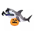 thumbnail image 4 of Shark Snack  Witch Legs Funny Halloween inflatable 9 ft, 4 of 5