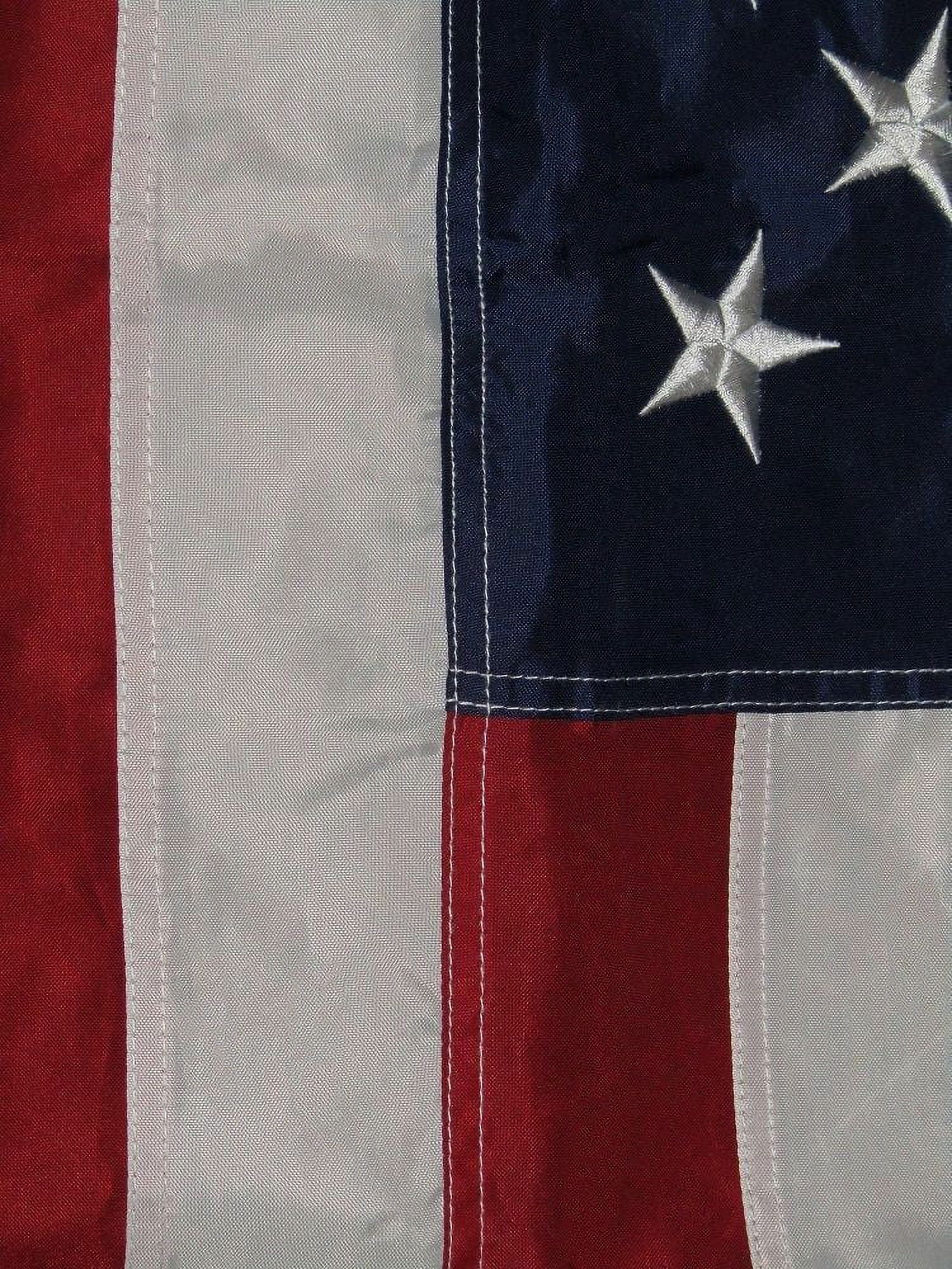 Fusion Tech USA American 2.5'x4' Sleeve Nylon Flag, UV Resistant