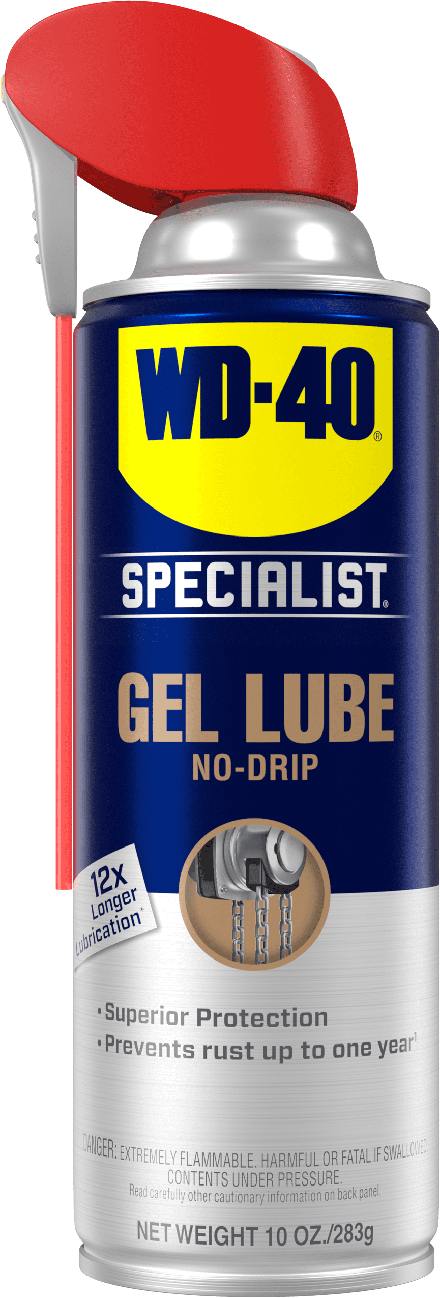 WD-40 Specialist No-Drip Gel Lubricant, 10 Oz