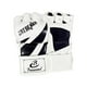 thumbnail image 4 of Guantes mma medio palma abierta artes marciales guante de lucha equipo de protección hombres Blanco negro Zulema  Guantes de boxeo, 4 of 8