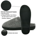 thumbnail image 6 of DL Warm Slippers for Men Indoor Memory Foam, Winter Cozy Men's House Bedroom Slippers Slip-On, 6 of 7