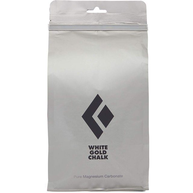 Tiza suelta, diamante negro, oro blanco, 200 g, para escalada