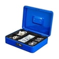 thumbnail image 1 of 300mm*240mm*90mm Password Steel Key Safe Box ,With Lock Store Content Paper Piggy Bank A4 Document Boxes ,Easy Installation, 1 of 7