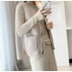 thumbnail image 4 of Chaleco De Felpa De Caballo Chaqueta Exterior Mujeres De Pie, 4 of 8