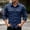 Blue, variant on Men's Quick Dry Nylon Tactical Long Sleeve Shirt, Dual Cargo Chest Pockets Breathable Outdoor Work Shacket White L