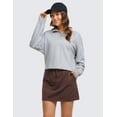 thumbnail image 3 of CRZ YOGA 4-Way Stretch Skirts for Women High Waisted Skorts with 5 Pockets, 3 of 4