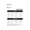 thumbnail image 3 of Alfani Womens Contrast Pullover Blouse, Black, Medium, 3 of 3