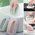 thumbnail image 4 of 1PCS Sponge Brush With Handle Pot Cooking Bench Bathroom Household Sponge Reusable Cleaning N0C0 Tools Cleaning Tile, 4 of 7