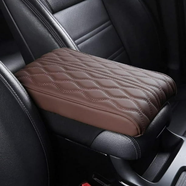 Memory Foam Armrest Box for Vehicles-Universal Leather Car Armrest