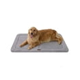 thumbnail image 1 of Colchoneta reversible lavable para jaula de perros Joydeco 112x81 cm gris, 1 of 8