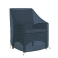 thumbnail image 2 of COVERS&ALL Outdoor Chair Cover, 12 Oz Waterproof UV & Weather Resistant Patio Furniture Sofa Cover for Outdoor Outside Seating Lawn Garden, with Air Vents & Drawstrings (40"W x 40"D x 36"H, Blue), 2 of 7