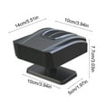 thumbnail image 3 of 12V Car Heater for Fast Heating Defogging Defrosting Winter Warming Fan with Adjustable Airflow and Adhesive Mount, 3 of 6