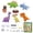 Dinosaur Series, variant on Esaierr Kids Toddler Plaster Painting Coloring Set Handmade Plaster Painting Kit Art Gift White Embryo Coloring Toys for Boys Girls 3+ Years Old