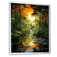 thumbnail image 2 of Designart "Bamboo Whisper Asian beauty I" Asian Floater Framed Canvas Wall Art, 2 of 7