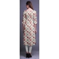thumbnail image 2 of Bimba Kurti Imprimé Manches 3/4 Tenue d'Été Tunique Droite pour Femmes, 2 of 6