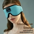 thumbnail image 4 of SYPVRY Bluetooth Sleep Mask With Music For Sleeping Airplane Travel Light Blocking Wireless Headphones, 4 of 8