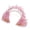 Pink, variant on AOOOWER Exquisite Handmade Feathered Hairpiece Charm for Themed Parties and Photoshoots