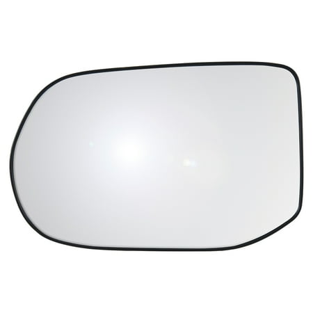 33303 - Fit System Driver Side Heated Mirror Glass w/ backing plate, Honda Civic Sedan EX-L, EX-L Navi Model (4 Door, foldaway) 08-11, 4 1/ 2" x 6 15/ 16" x 7 1/ 4"