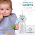 thumbnail image 2 of Straw Cup The 730 Project Honey Bear, 240 ml, para bebés, paquete de 3, 2 of 6