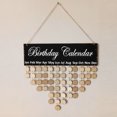 thumbnail image 3 of Christmas Gifts for Mom Grandma from Daughter, Wood Family Birthday Reminder Calendar Board Wall Hanging DIY Birthday Tracker Plaque with 120 Tag, Best Dad Mom Grandma Gifts for Birthday Thanksgiving, 3 of 6