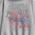 thumbnail image 2 of Marvel - Spider-Man Web Collage - Women's Oversized Fleece Hoodie Sweatshirt, 2 of 4