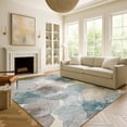 thumbnail image 6 of Addison Rugs Chantille Indoor/Outdoor Transitional Abstract Teal Machine Washable Rectangle Rug, 3' x 5', 6 of 8
