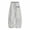 A-Light Gray241, variant on JAJAHO Girls Joggers Sweatpants Drawstring Baggy London Letter Print Kids Athletic Pants With Pockets 5-15Y