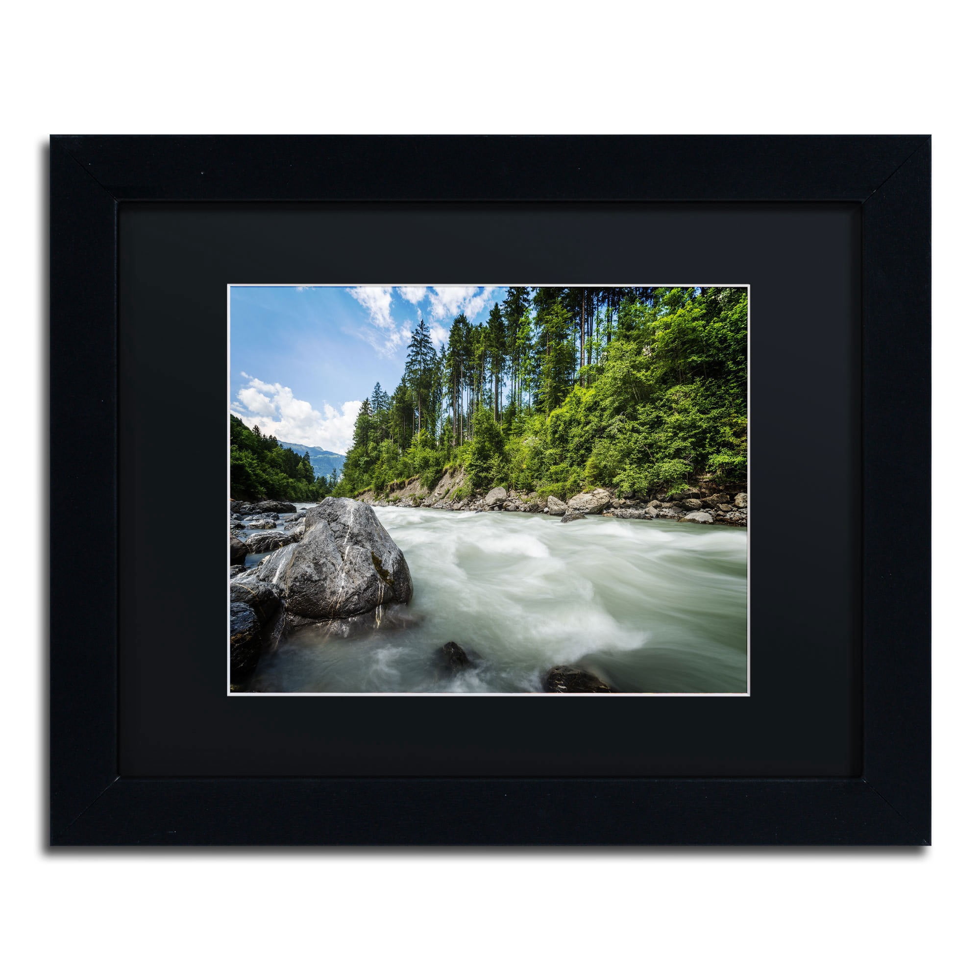 Trademark Fine Art "Endless..." Canvas Art by Philippe Sainte-Laudy, Black Matte, Black Frame
