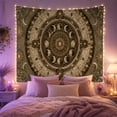 thumbnail image 2 of Celestial Mandala With Sun and Moons Mystical Boho Wall Art for Astronomy Lovers, Zodiac Home Decor, Housewarming Gift Tapestry Wall Hanging for Bedroom, Living Room and Dorm, 2 of 7