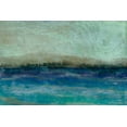 thumbnail image 2 of Ludwig, Alicia 14x11 Gold Ornate Wood Framed with Double Matting Museum Art Print Titled - Inlet View II, 2 of 4