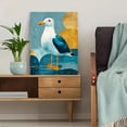 thumbnail image 5 of Qisvanset Seagull Coastal Canvas Wall Art 15.75x11.81 INCHES, 5 of 8