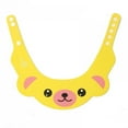 thumbnail image 5 of Novobey Adjustable Visor Cartoon Shampoo Shower Bathing Protection Cap for Toddler, Baby, Kids, Children,Toddler Kids Shampoo Bathing Shower Cap 3 Colors, 5 of 7