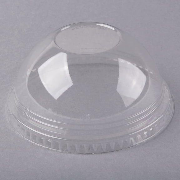 Fabri-Kal DLKC16/24NH Lid, Clear Dome, No Hole | 1000/Case