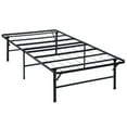 thumbnail image 2 of Metal California King Folding Platform Bed, Black, 2 of 5