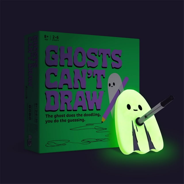 Juego de mesa Big Potato Ghosts Can't Draw Halloween Kids 8+