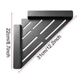 thumbnail image 3 of Sink Drying Rack, Triangle Kitchen Dish Drying Rack for Corner, Sink Caddy with Sponge Holder Drain Tray for Kitchen Cleaning, 3 of 6