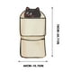 thumbnail image 2 of Organizador colgante para puerta de armario para calcetines y ropa interior | Bolsa de almacenamiento de 6 bolsillos con tela transpirable | Solución de almacenamiento para ahorrar espacio en, 2 of 4