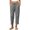 Gray, variant on Vivianyo HD Women's Solid Drawstring Elastic Waist Pull On Long Pants, Summer Lightweight Full Length Straight Leg Trousers with Side Pockets for Travel Casual Daily Wear, Sizes S-3XL