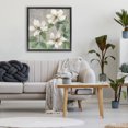 thumbnail image 3 of Stupell Industries Farmhouse Ivory Magnolia Trio Black Floating Frame Canvas Art, 25 x 25, by Sally Swatland, 3 of 8