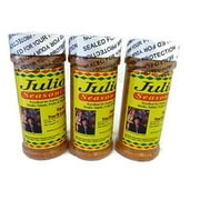 Julio's Seasoning, 8 Oz. Three 8 ounce container bundle. Great south Texas taste.