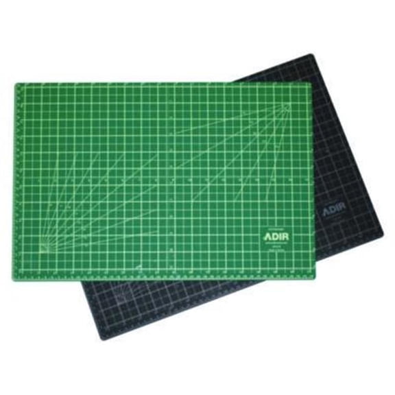 AdirOffice  36 x 48 in. Reversible Self Healing Cutting Mat, Green & Black