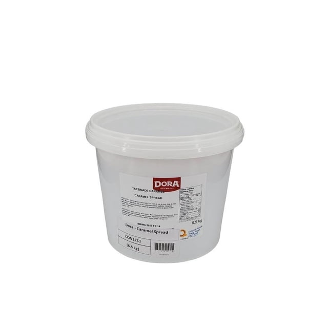 Dora - Caramel Spread - 1ct - 6.5kg - Smooth, High-Volume Culinary Caramel (1ct)