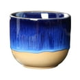 thumbnail image 2 of Ceramic Cups Espresso Cup 150ml, Handcrafted Sake Mug,Kung Fu Tea Cup Yerba Mate Blue, 2 of 9