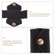 thumbnail image 3 of LOLIPPYY Llavero Con Foto De Cuero Negro Resistente Función Decorativa Para Llaves Y Colgar, 3 of 6