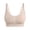 Beige, variant on Darzheoy Bras for Women No Underwire Ladies Traceless Comfortable Breathable No Steel Ring Front Buckle Breastfeeding Bra Ladies Underwear 80-85DG