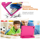thumbnail image 3 of Funda para Galaxy Tab A9 plus / A11 plus agarradera  Rosa, 3 of 8
